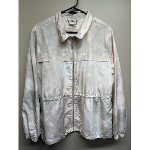 JOUJOU Women's Lightweight Tie Dye Jacket Size‎ Large